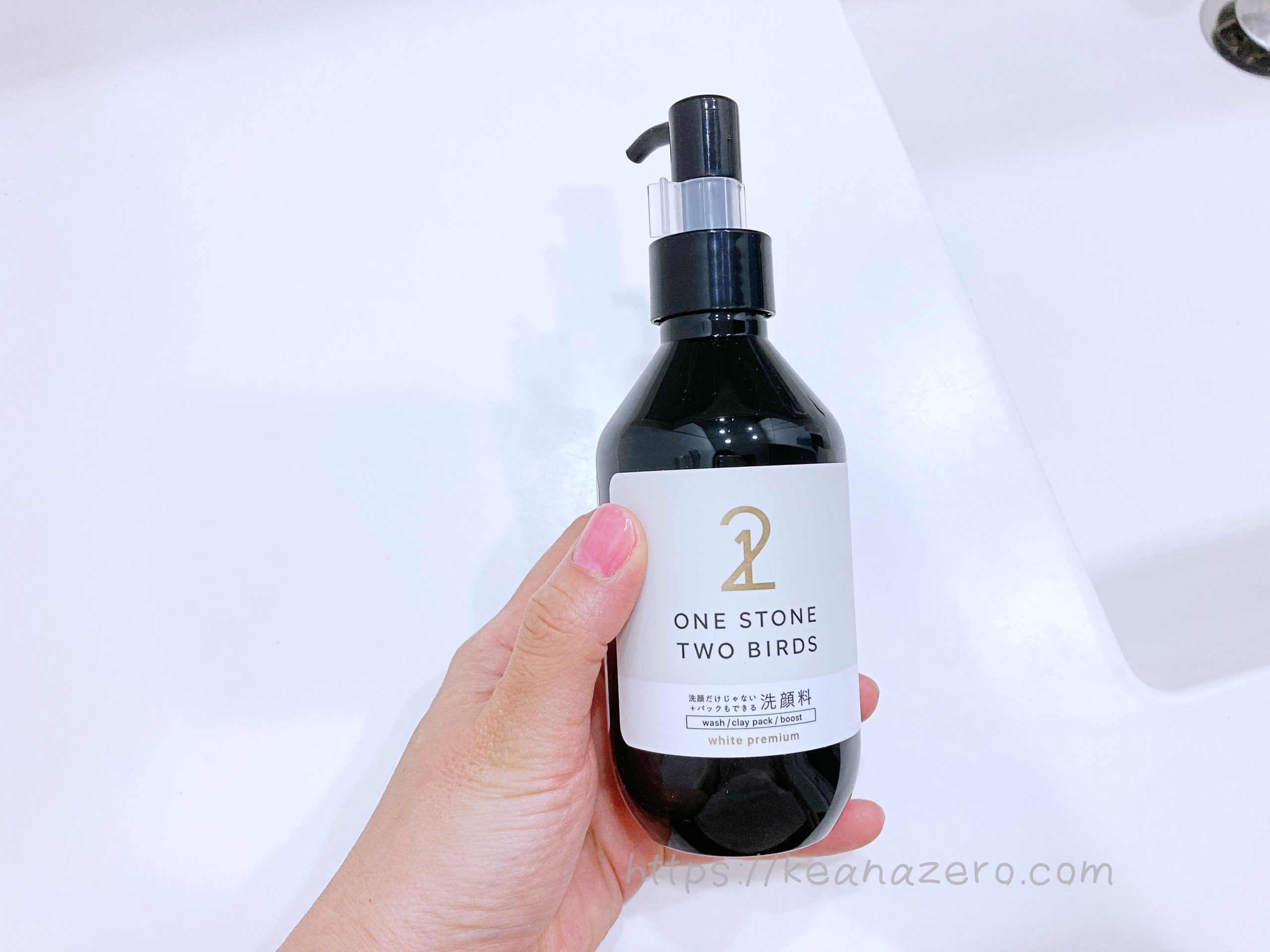 洗顔だけじゃない＋パックもできる洗顔料【ONE STONE TWO BIRDS】